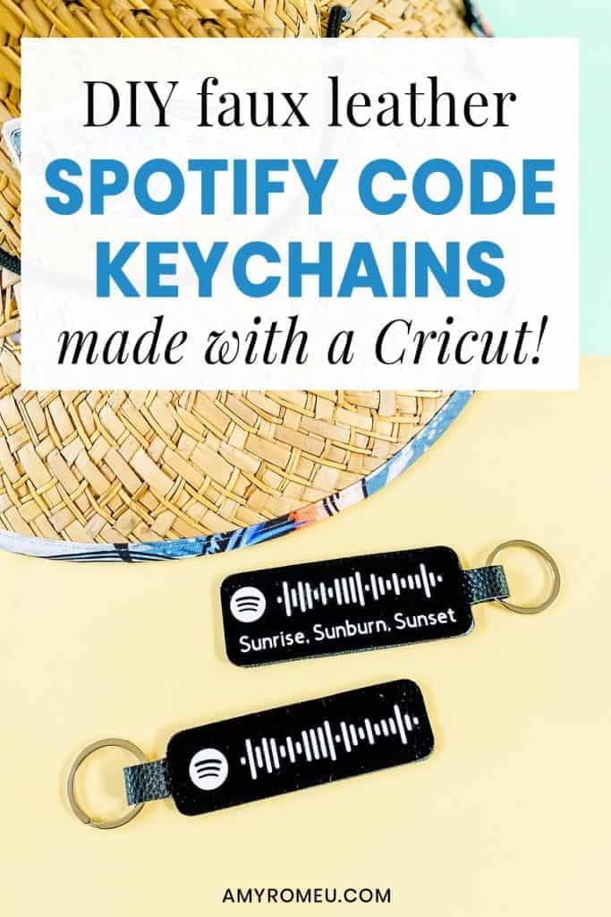 Free Spotify Code Keychain Cricut Diy Amy Romeu Download SVG Cut Files
